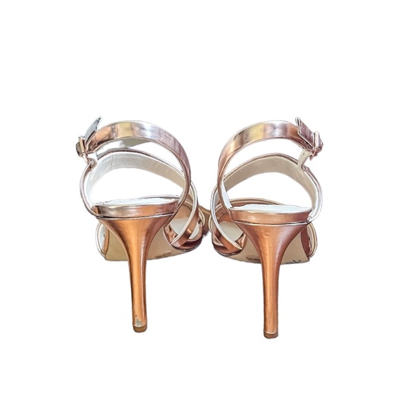 Vince Camuto Costina Rose Gold Stiletto Sandals - Picture 10 of 11